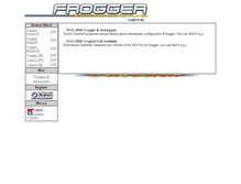 Tablet Screenshot of frogger.rules.pl